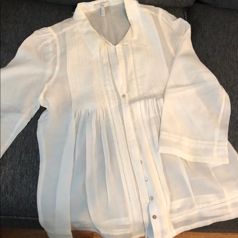 Joie ivory blouse